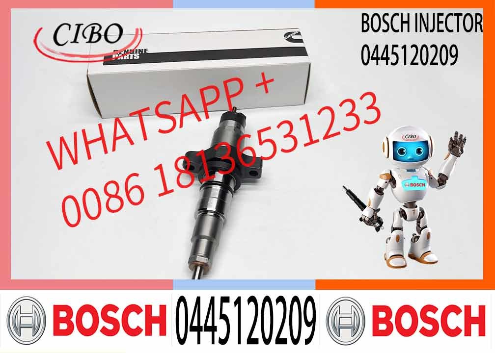 Fuel Injection Systems 0 445 120 209 Diesel Fuel Injector 0445 120 209 0445120209 For Car