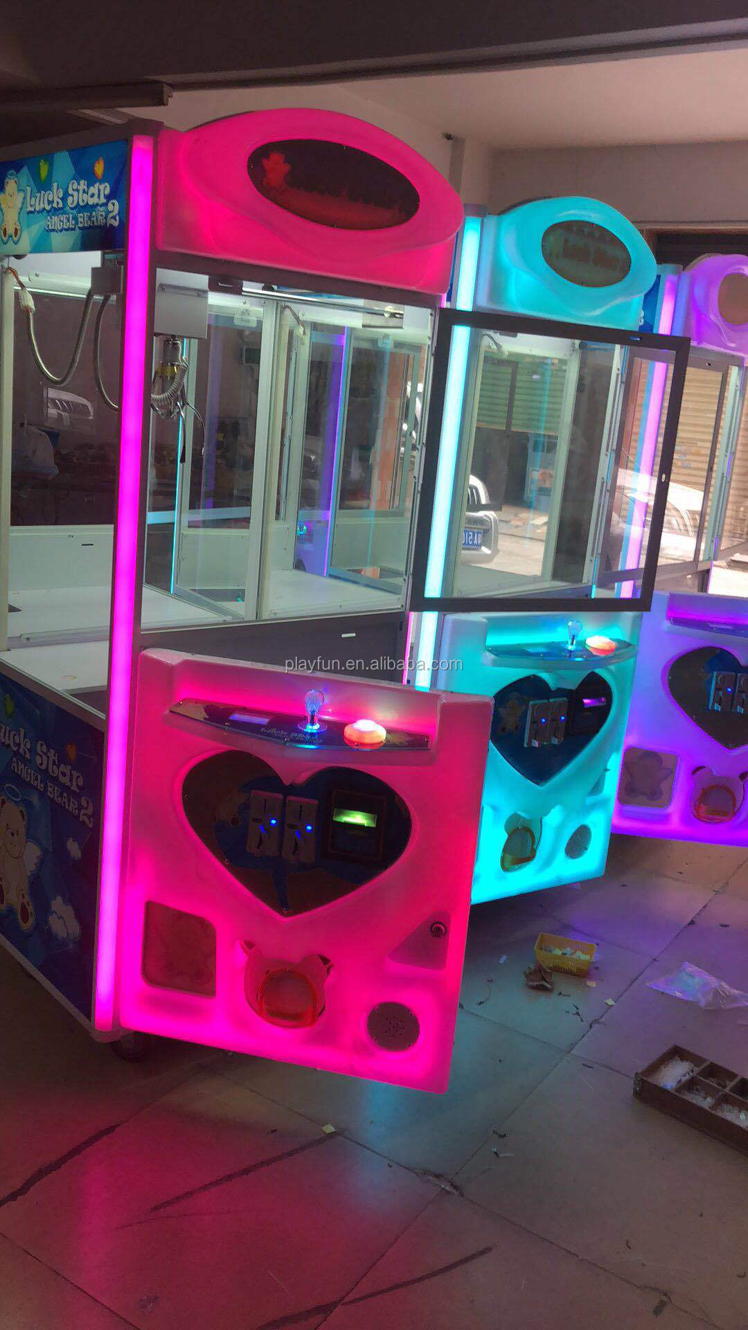 7 Intch Colorful Lucky Star Prize Vending Machine Crane Machine