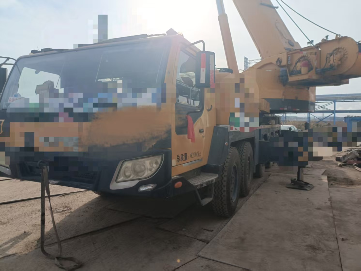 QY130K-1 130 Ton Mobile Hydraulic Truck Crane Heavy Lifting with After-sales Service