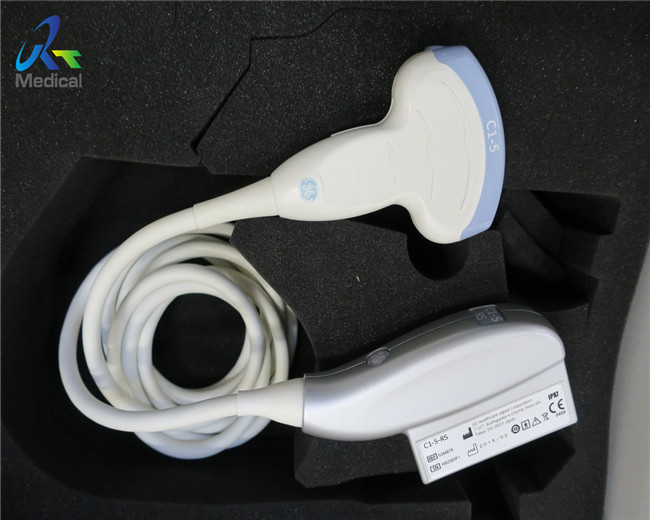 GE C1-5-RS Used Micro Convex Ultrasound Probe 2-5MHz Frequency Voluson S6 S8