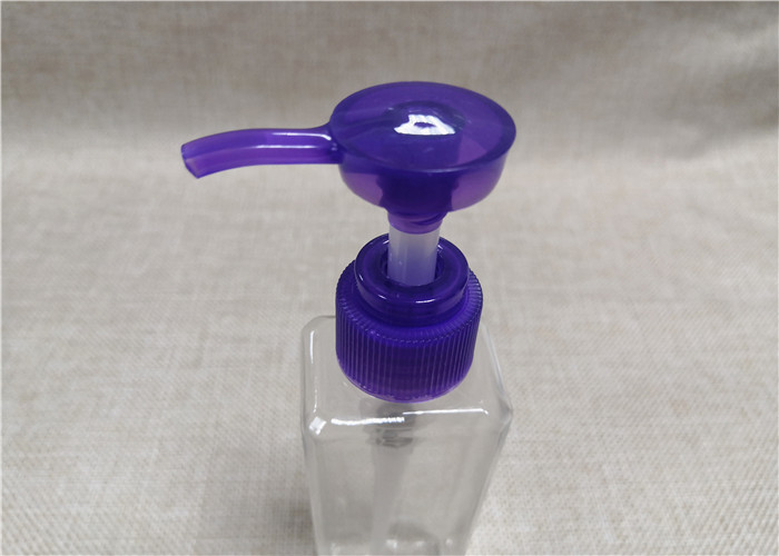 Reusable Lotion Pump Dispenser Purple Color For Shampoo / Conditioner