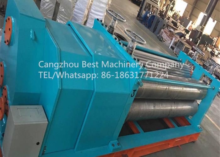 Corrugated Waves Bending Metal Sheet Roof Roll Forming Machine PLC Control System