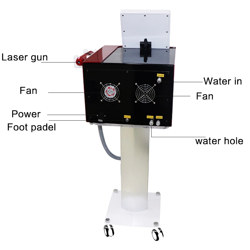 1064nm Laser Pigmentation Removal Machine , Yag Tattoo Removal Machine For Salon