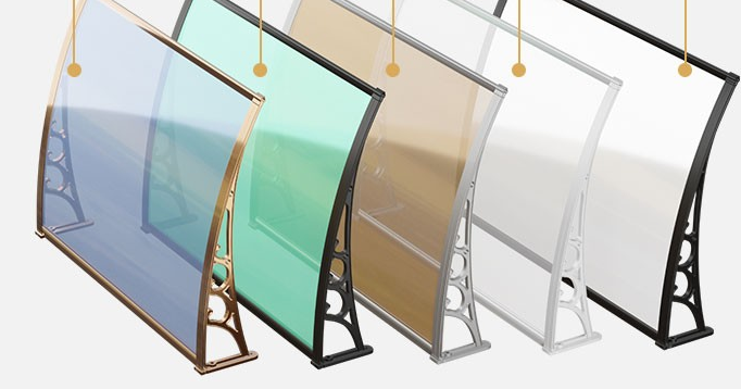 Contemporary Design Aluminium Profile Connecting Parts DIY Awning for Balcony or Windows