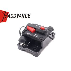 Waterproof Ignition Protected High Amp Manual Reset Dual Stud 100A Circuit