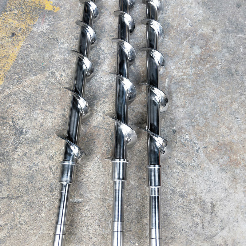 OEM Custom for Screw Type Sludge Dewatering Machine Stainless Steel Screw Auger