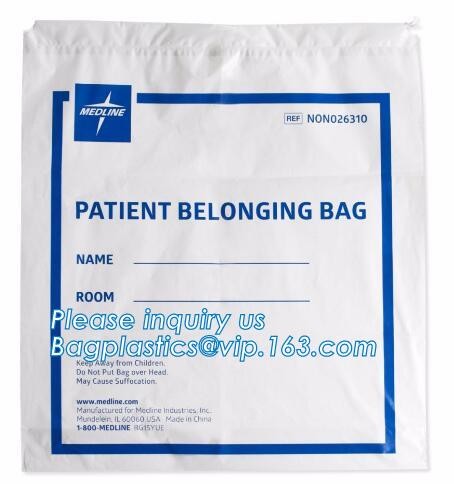 Biodegradable Environment friendly LDPE Plastic bags with DRAWSTRING closure bags, backpack, drawtape bag, essentials