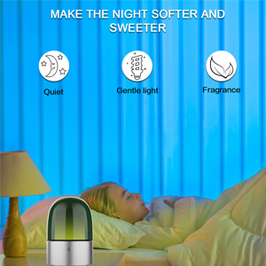 60ml Waterless Essential Oil Aroma Diffuser Coverage 200m3-300m3