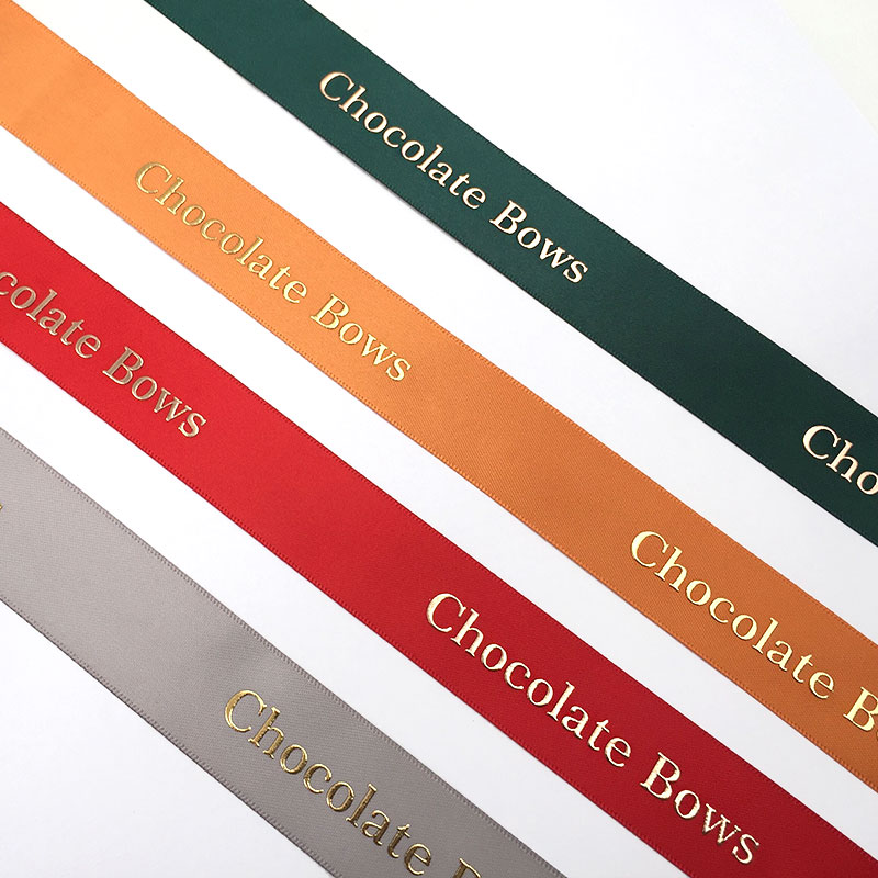 Pre - Tied Satin Ribbon Bow Multi Color For Chacolate Box Packaging