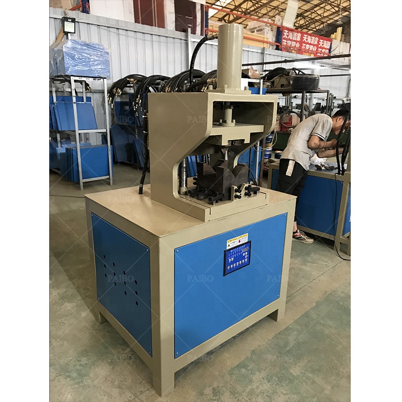Steel Material Angle Bending Machines for Hydraulic Round Steel Pipe Hole Punching