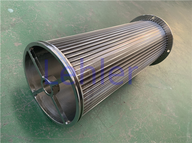 50 Micron Wire Screen 0.75 X 1.5mm Profile Wire For Inks Filtration Industry