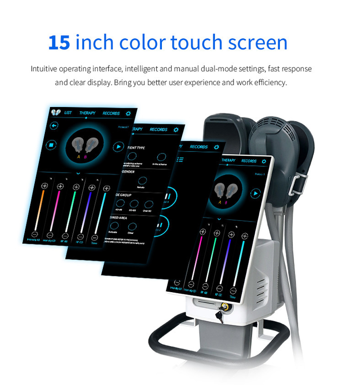Compact And Portable EMS Sculpting Machine 3-150HZ For Muscle Stimulation