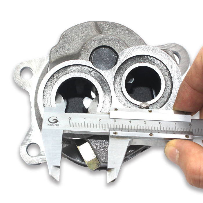 Aluminum Heavy Truck Machinery Parts Construction Excavator 6D125 Engine Oil Pump for Komatsu PC400-7 Hydraulic Pump Tested