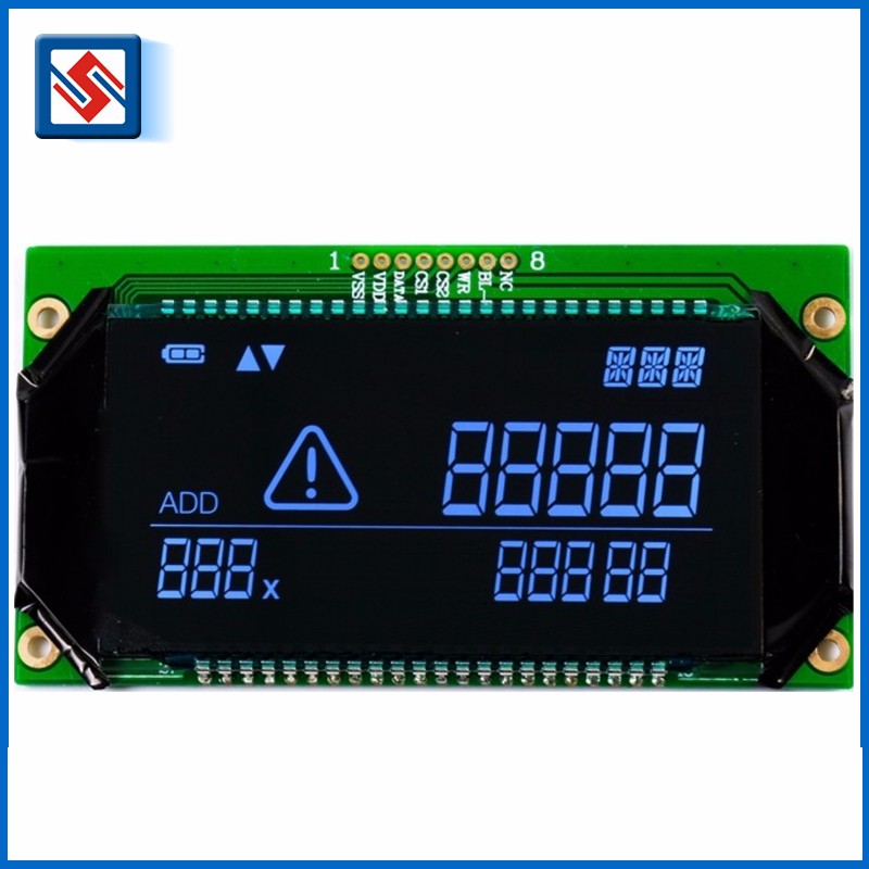Transparent 12864 Graphic STN LCD Display , 128x64 COG LCD Module For Instrument