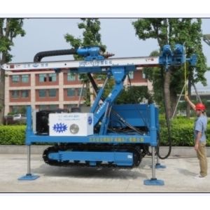 China Anchor Drilling Rig Foundation Piling Machine with DTH hammer MDL - 135H on sale
