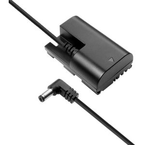 Alvin's Cables LP-E6NH Dummy Battery to DC Power Cable for Canon-R5C Camera, EOS