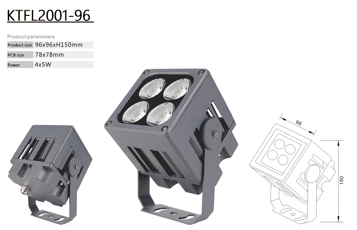 100W 120W Led Wall Washer Lights Outdoor Architectural Exterior Wall Wash Lighting