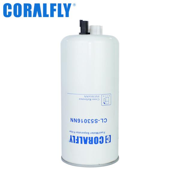 Coralfly Construction Machinery Fuel Water Separator Filter FS53016NN For