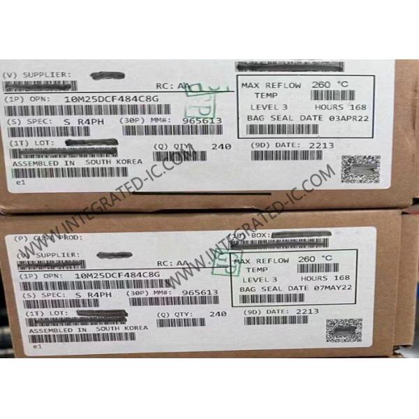 Quality Field Programmable Gate Array 10M25DCF484C8G 675kbit FBGA-484 1.2V MAX 10 Field Programmable Gate Array for sale