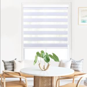 Semi Blockout Roller Blind 29% Polyester Sun Blocking Mesh Fabric