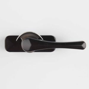 Modern Black Color UPVC Crescent Moon Lock for Office Building Sliding Window