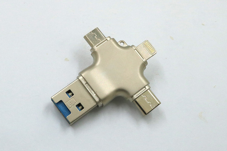 4 In One Type C OTG USB Flash Drives 2.0 3.0 30MB/S For Android Phone