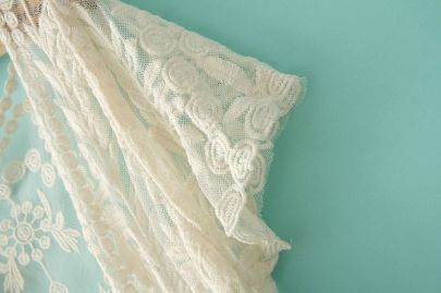 Spring/Fall Hot Selling Fashion Women's Clothing Brand See Through White Short Sleeve Crochet Net Lace Cardigan