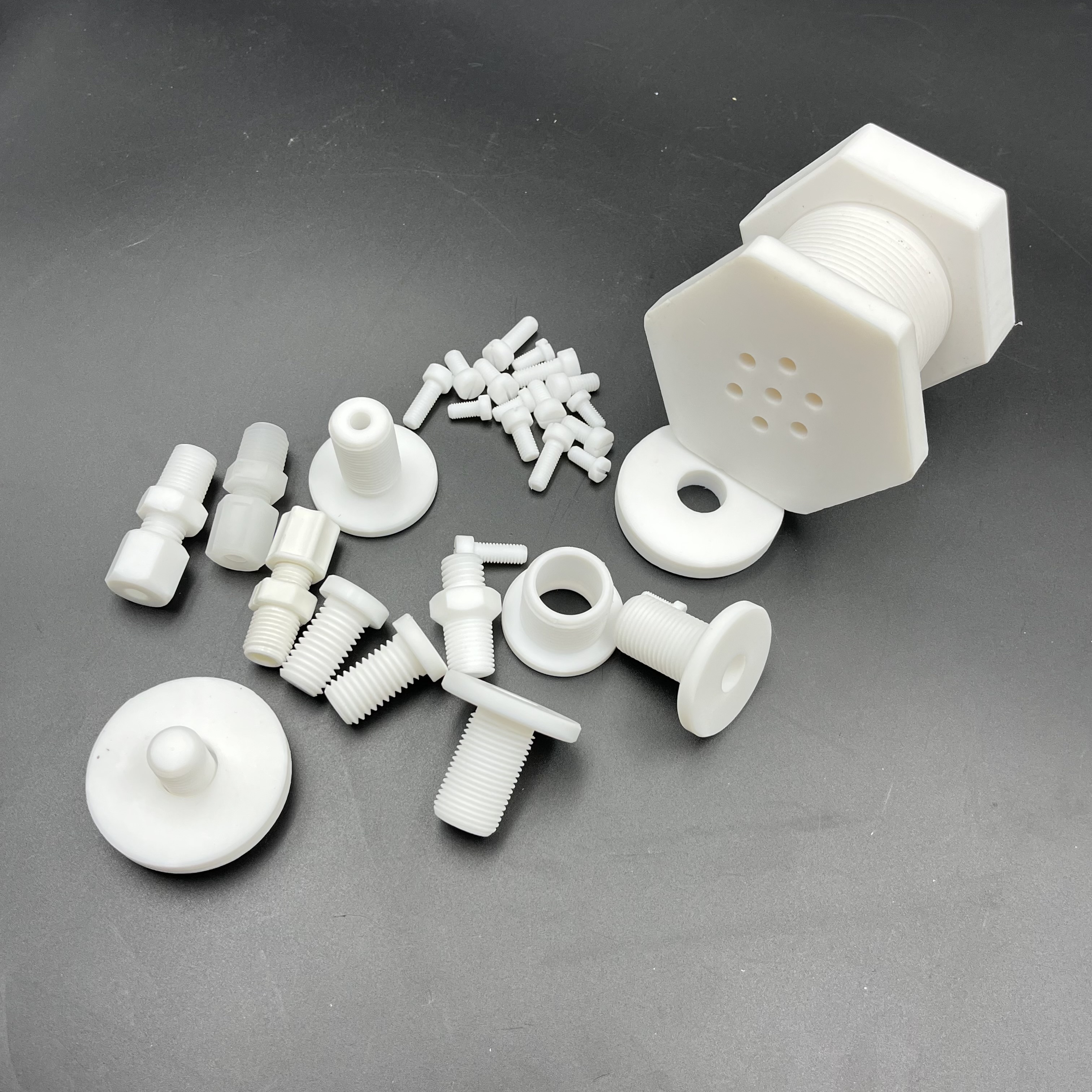 High Temperature Resistance To Chemicals And Solvents PTFE Machining Parts