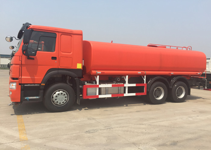Internal Anti - Corrosion Construction Water Transport Trucks 18-25CBM
