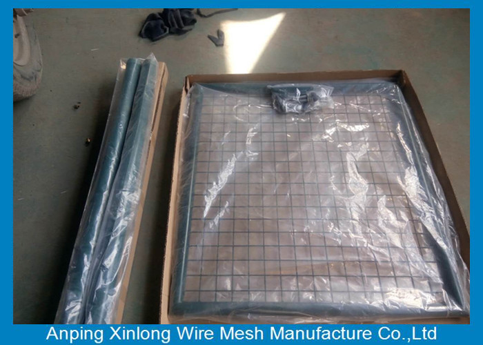 Beautiful Design Welded Fence Gate Iron Wire Material Convenient Installation
