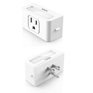 100-240V Smart Plug Socket , Commercial Wifi Controlled Sockets 802.11/B/G/N