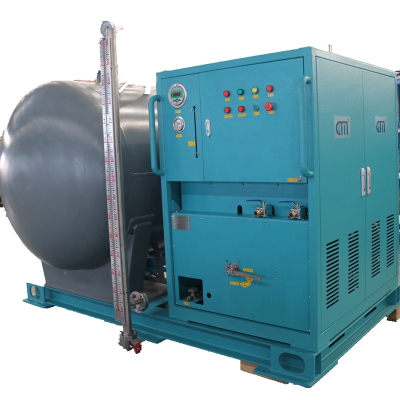 ac refrigerant recovery vapor pump explosion proof ISO tank recovery charging machine gas charging equipment