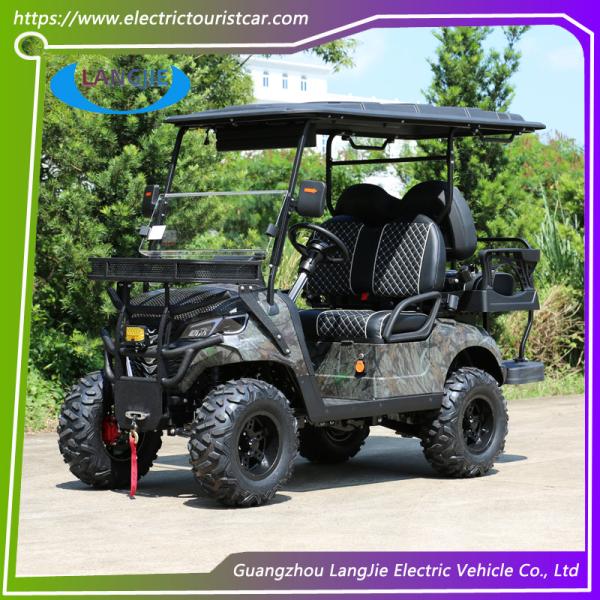 Electric Street Legal Golf Cart 4 Seater Customized 5KW AC Motor Off Road