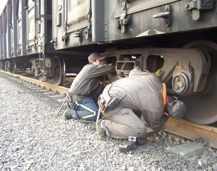 Customized Plain Railway Brake Blocks Composite Brake Pads , Standard GB / T 9439-1988