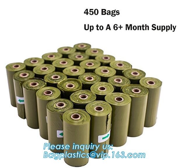 plastic t-shirt shape bag/ diaper sack bag with powder scent, biodegradable custom baby disposable diaper nappy bag, pac