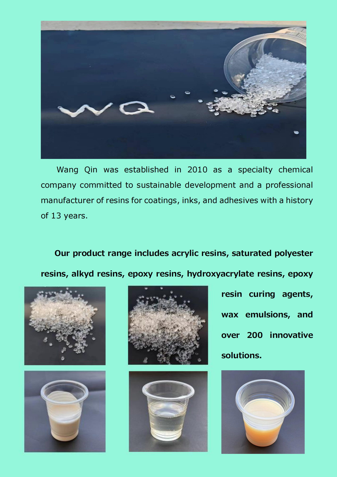 Low Odor Low VOC Excellent Film Formation And Long-Lasting Adhesion Styrene Acrylic Copolymer Emulsion