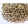 Buy cheap 1.5mm*15mm Welded Chainmail Curtain With Metal Rings For Interior Decoration from wholesalers