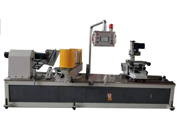 Light Control Spiral Paper Tube Machine Single Knife Cutting Stainless Steel
