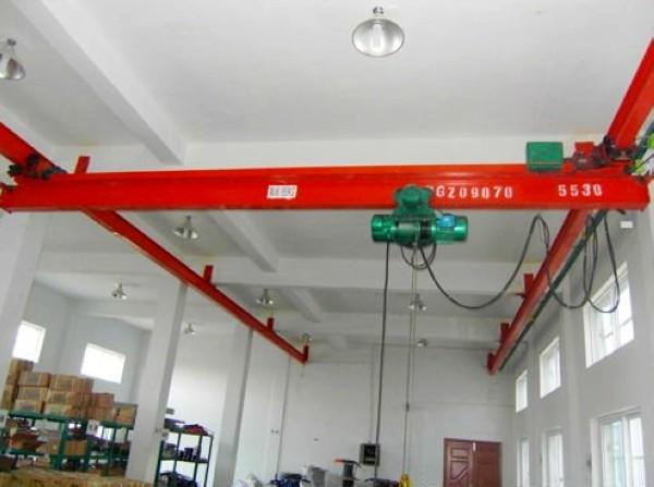 5 Ton Single Girder Underhung Crane Electric Single Beam Suspension Overhead