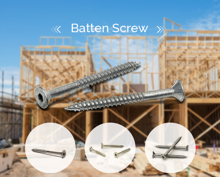 Stainless Steel T17 Galvanised C3 Bugle Batten Screws