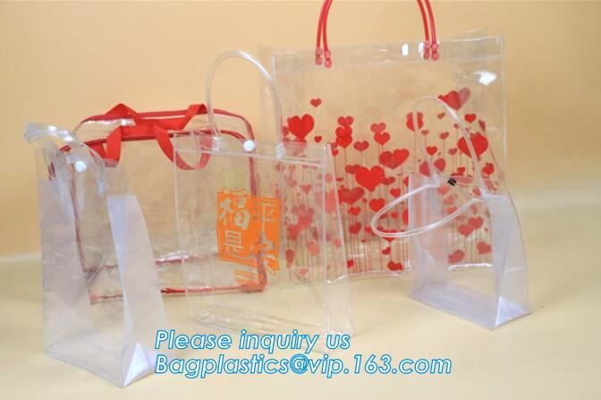 k Zipper Slider Bags Heavy Duty, MultiFunctional clear zipper slider pvc bikini packing swimming bag, frosted swim