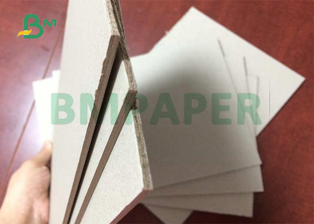 Recycled 1000gsm 1200gsm Uncoated Gray Paperboard Sheets For Puzzles 95 x 130cm 