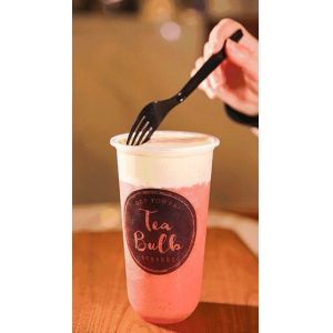 Pp Smoothie Personalized Plastic Cups With Lids , Personalized Disposable Cups