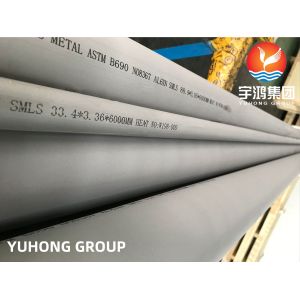 ASTM B690 Alloy 8367 Nickel Chromium Molybdenum Alloy Seamless Pipe