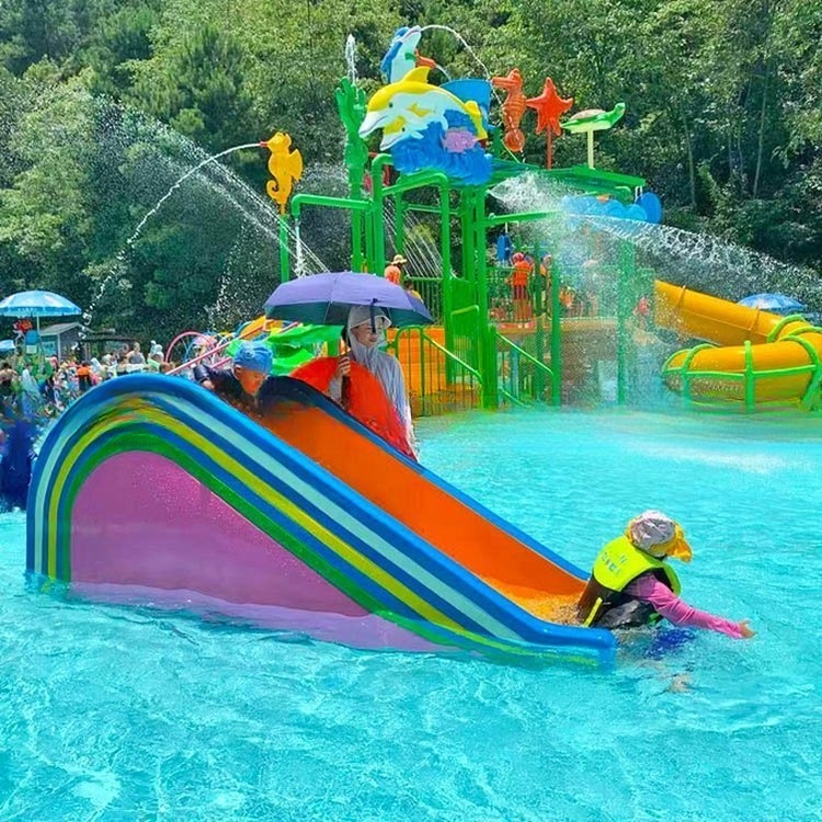 New Product Mini Octopus Slide for Water Theme Park