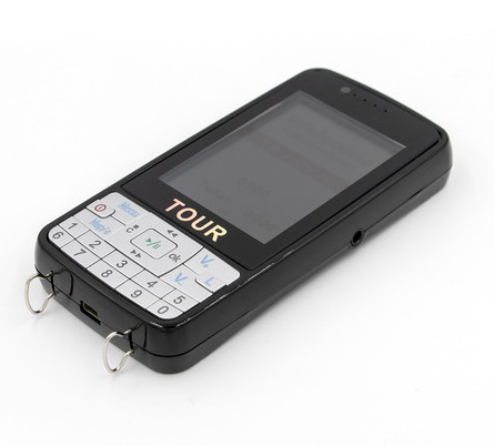 Humanized Operation Travel Audio Guide System For Museums 0.5-30M Distance