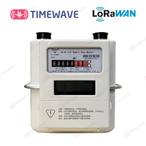 IoT Enabled Lorawan Gas Meter Wireless Remote Control For Consumption Monitoring
