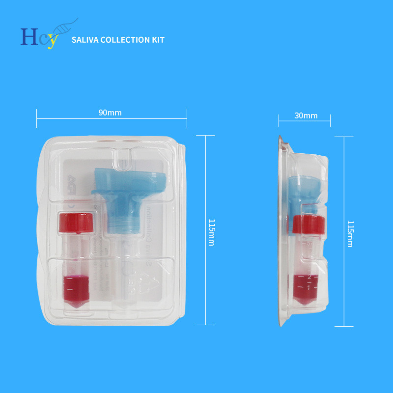 Self collection DNA RNA Saliva Collection Kits For Diagnostic Test