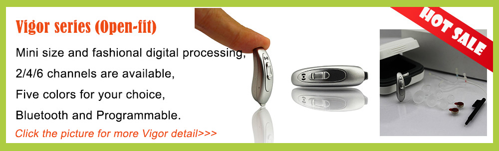 American Super power Digital hearing aid BTE for severe hearing loss patient