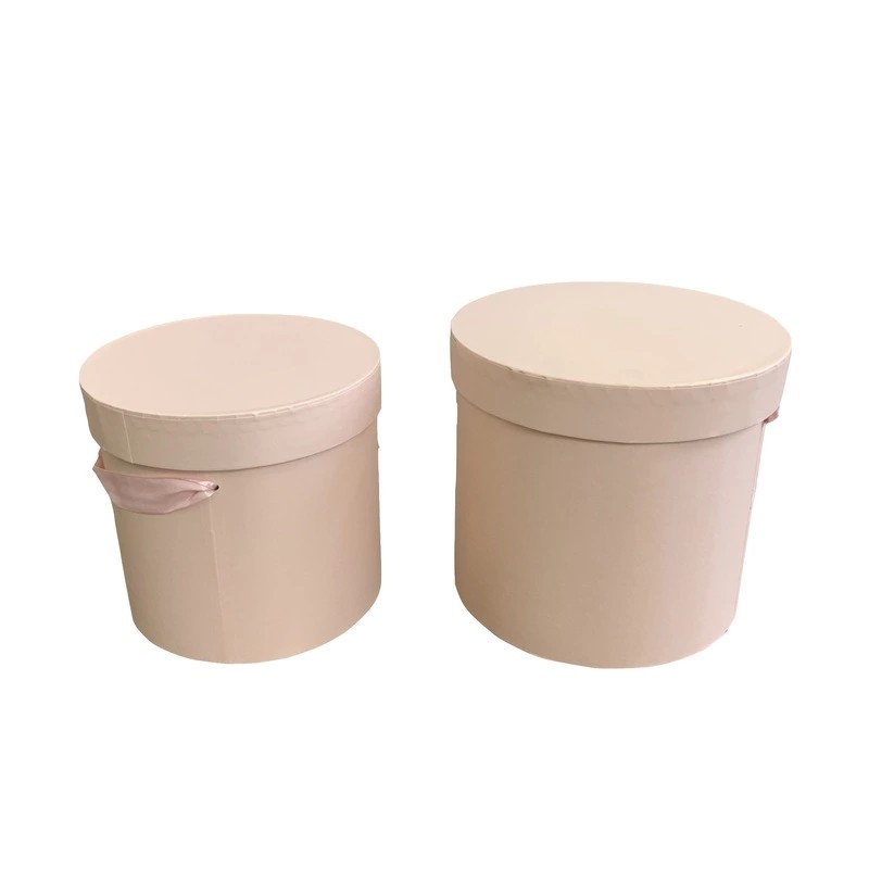 High quality round cardboard boxes recyclable flower box for roses packaging
